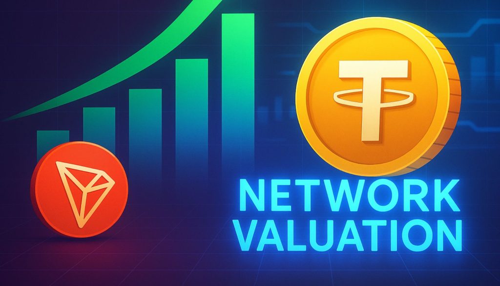 Tron USDT Growth Drives Network Valuation Tron USDT Growth Drives Network Valuation