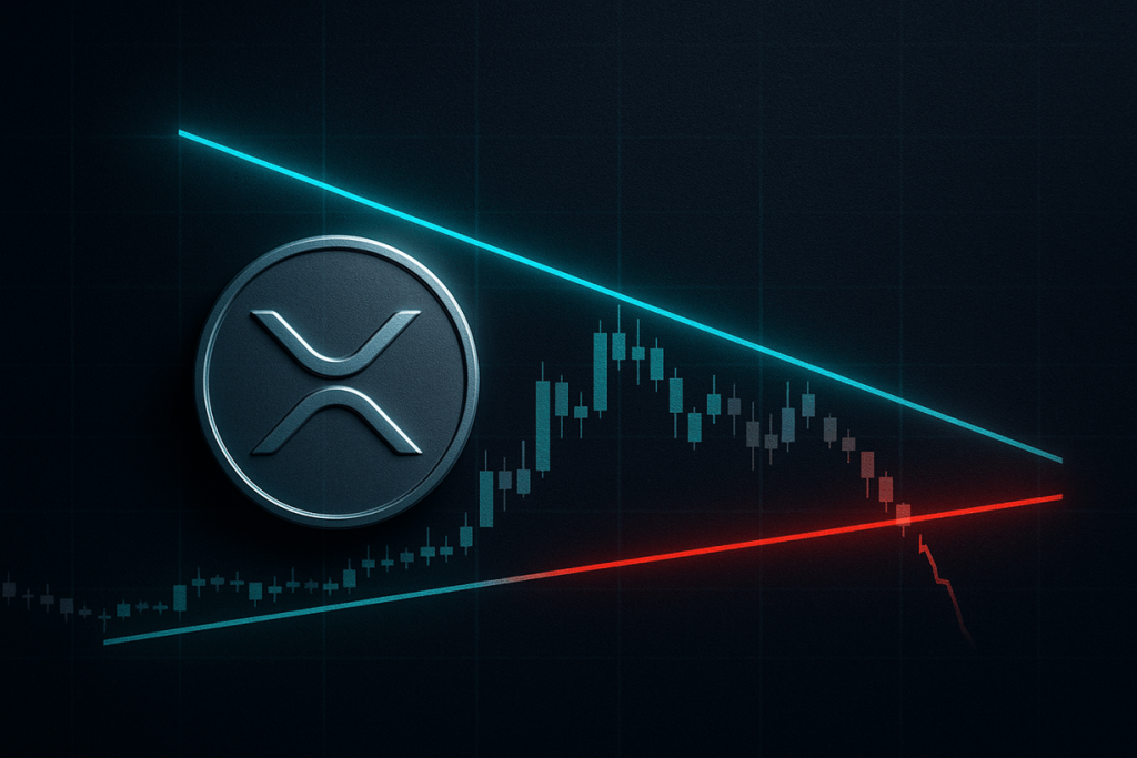 XRP Could Retest Triangle Support At $2.72, Analyst Warns