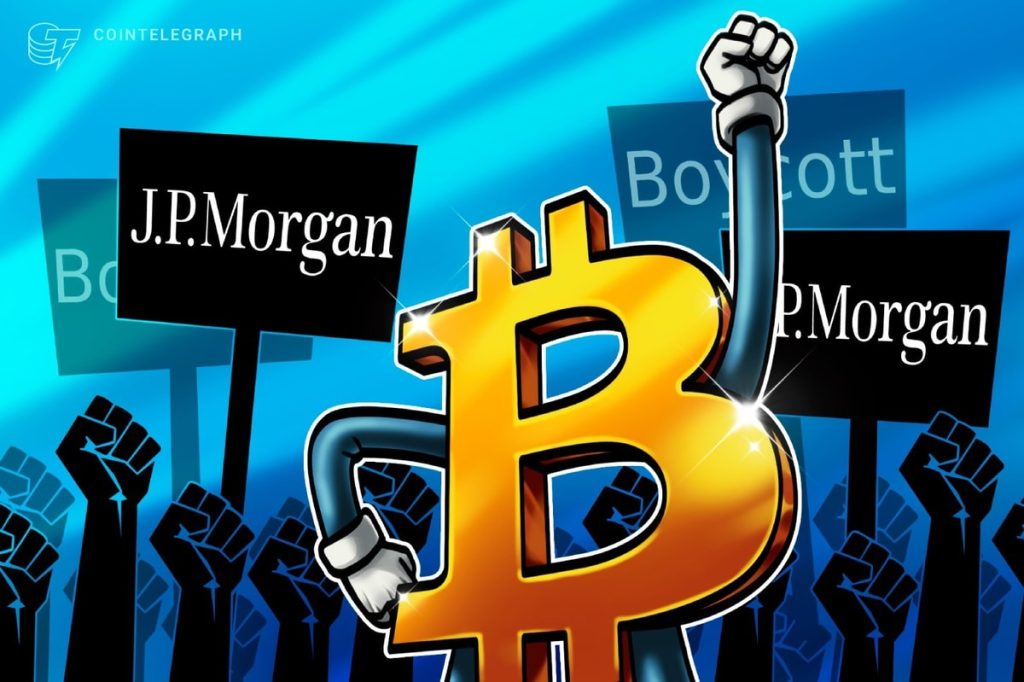 Strategy Supporters and BTC Community's JP Morgan Boycott Gains steam