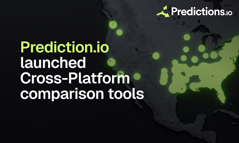 Predictions.io Launches Free Cross-Venue Comparison Tools Predictions.io Launches Free Cross-Venue Comparison Tools